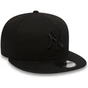 new-era-new-york-yankees-mlb-9fifty-black-on-black-snapback-kappe-schwarz