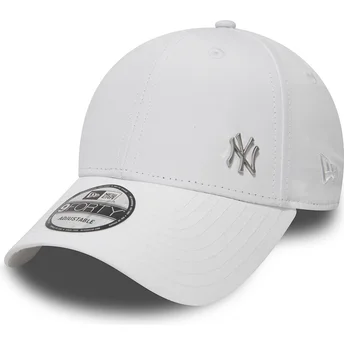 Šiltovky zaoblená biely nastaviteľný pásik 9FORTY Flawless New York Yankees MLB New Era