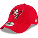 rote-verstellbare-9forty-curved-cap-der-tampa-bay-buccaneers-nfl-von-new-era