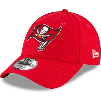 Cap zaoblená red adjustable strap 9FORTY Tampa Bay Buccaneers NFL New Era