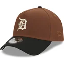 siltovka-zaoblena-hneda-snapback-9forty-a-frame-harvest-detroit-tigers-mlb-new-era