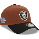 siltovka-zaoblena-hneda-snapback-9forty-a-frame-harvest-las-vegas-raiders-nfl-new-era