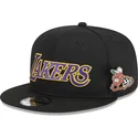 siltovky-rovna-cierna-snapback-9fifty-post-up-pin-los-angeles-lakers-nba-new-era