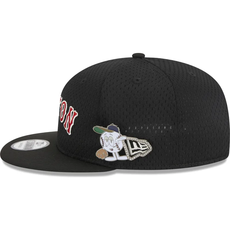 siltovka-rovna-cierna-snapback-9fifty-post-up-pin-boston-red-sox-mlb-new-era siltovka-rovna-cierna-snapback-9fifty-post-up-pin-boston-red-sox-mlb-new-era