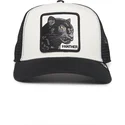 trucker-cap-weiss-und-schwarz-panther-the-panther-the-farm-von-goorin-bros
