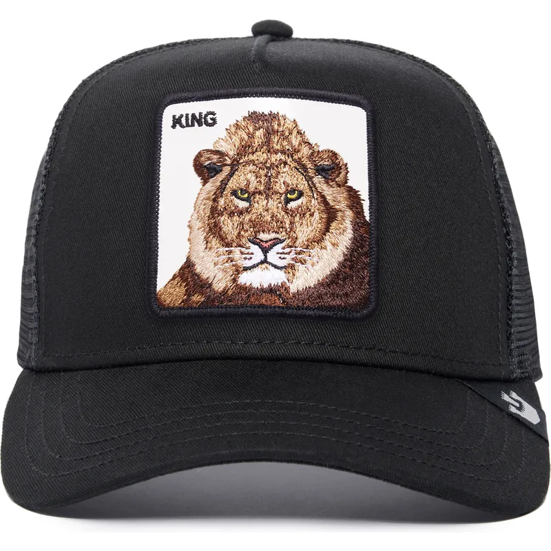siltovka-zaoblena-cierna-snapback-the-king-lion-the-farm-goorin-bros