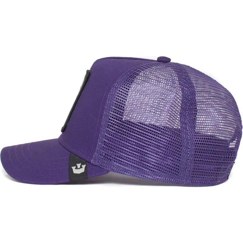 siltovka-zaoblena-fialova-snapback-the-lone-wolf-the-farm-goorin-bros
