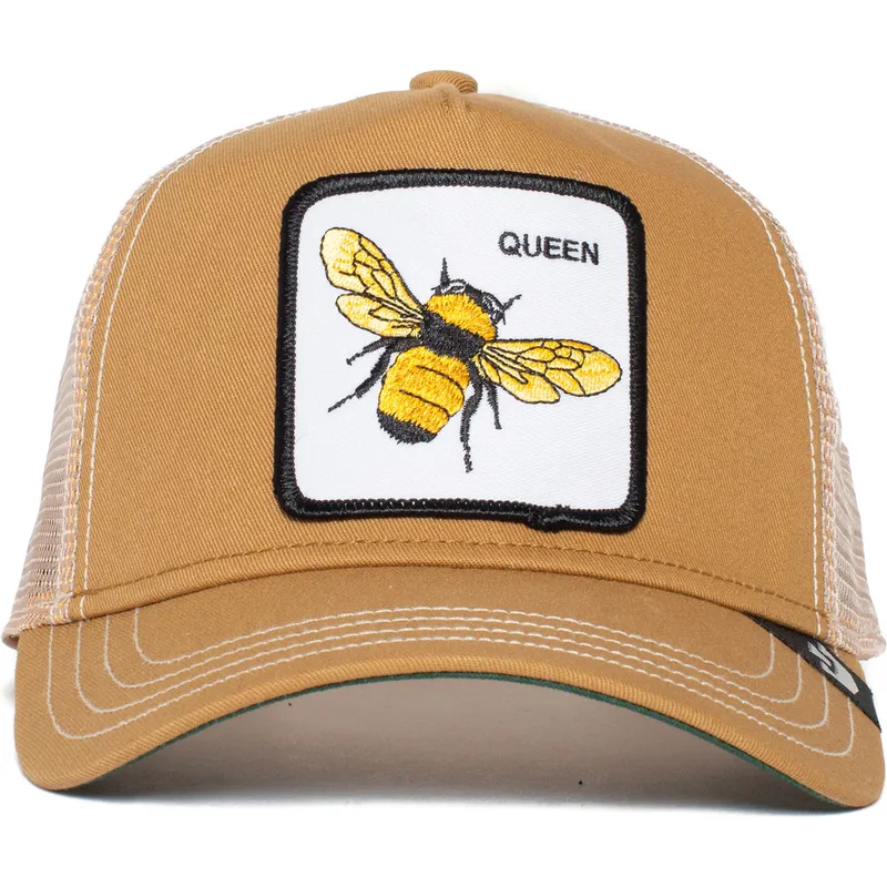 siltovka-zaoblena-hneda-snapback-the-queen-bee-the-farm-goorin-bros