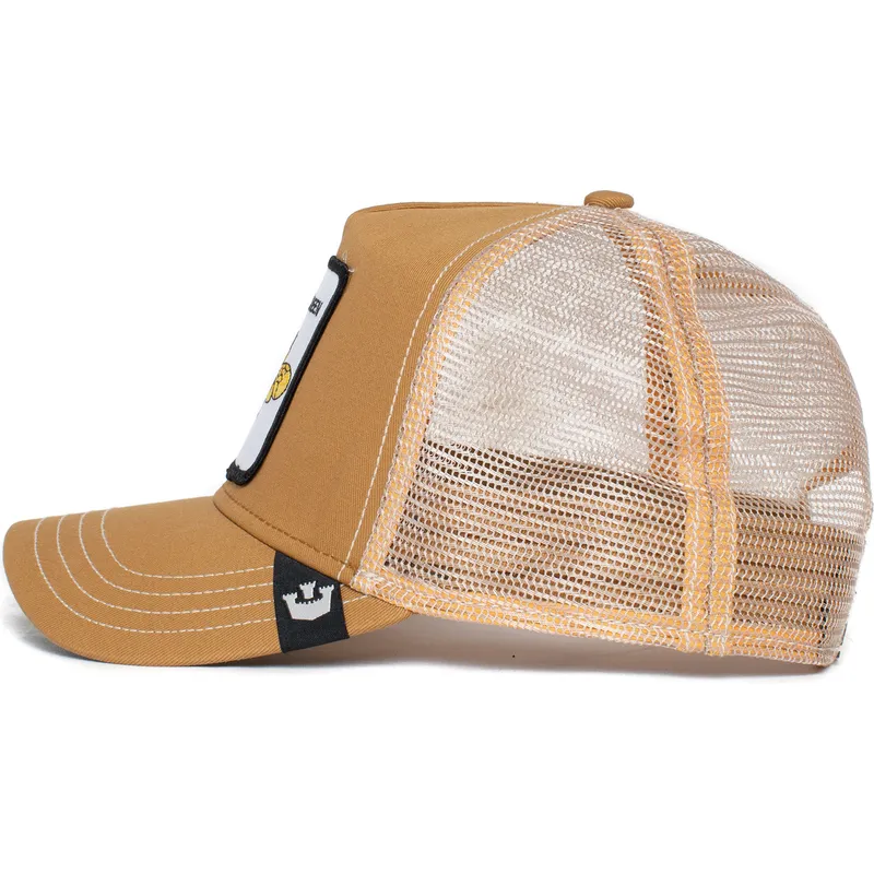 siltovka-zaoblena-hneda-snapback-the-queen-bee-the-farm-goorin-bros