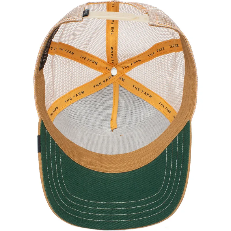 siltovka-zaoblena-hneda-snapback-the-queen-bee-the-farm-goorin-bros