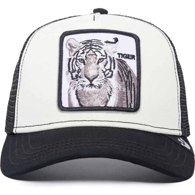 schwarz-weisse-trucker-kappe-tiger-the-white-tiger-the-farm-von-goorin-bros