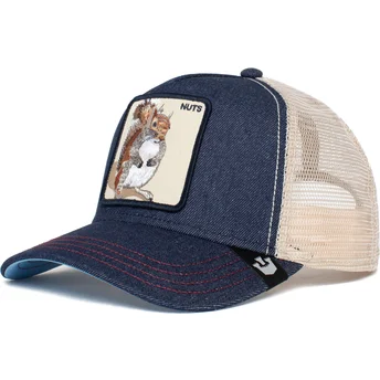 siltovka-zaoblena-tmavomodra-snapback-the-nuts-squirrel-the-farm-goorin-bros
