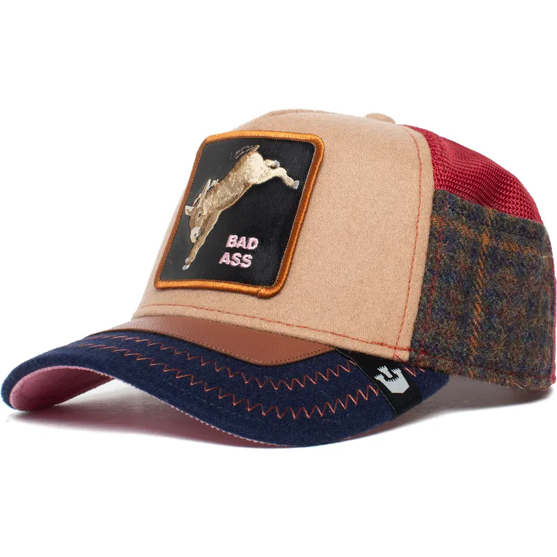 siltovka-zaoblena-hneda-snapback-detention-seeker-ass-play-the-farm-goorin-bros