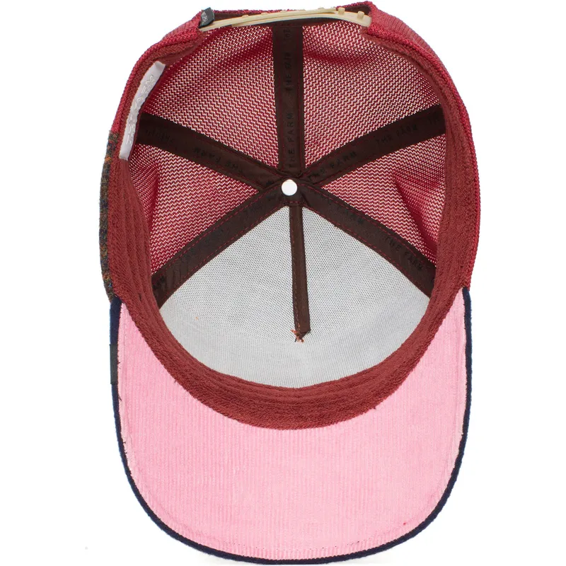 trucker-cap-braun-und-marineblau-esel-detention-seeker-ass-play-the-farm-von-goorin-bros