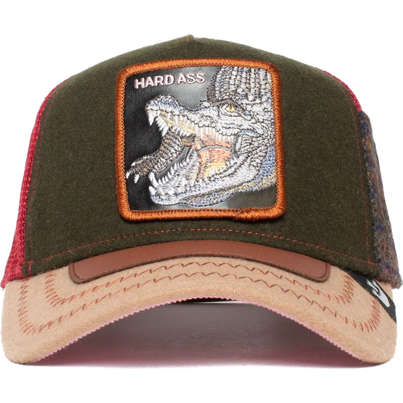 siltovka-zaoblena-zelena-snapback-trunchbull-ass-play-the-farm-goorin-bros
