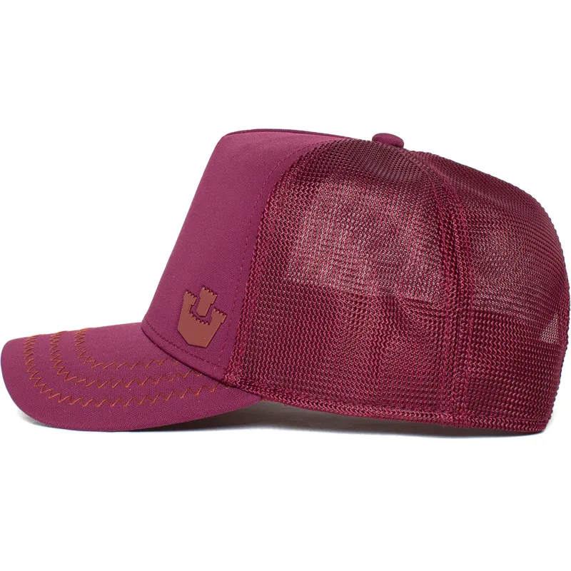siltovka-zaoblena-cervena-snapback-gateway-the-farm-goorin-bros
