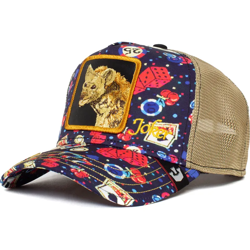 siltovky-zaoblena-kamionista-viacfarebna-snapback-hiena-joker-poker-face-casino-the-farm-the-farm-de-goorin-bros