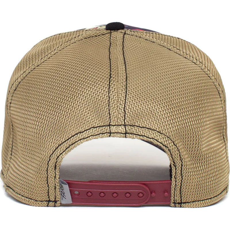 siltovka-zaoblena-viacfarebna-snapback-joker-poker-face-casino-the-farm-goorin-bros