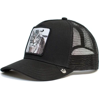 schwarze-trucker-kappe-fur-jungen-tiger-earn-your-stripes-the-farm-von-goorin-bros