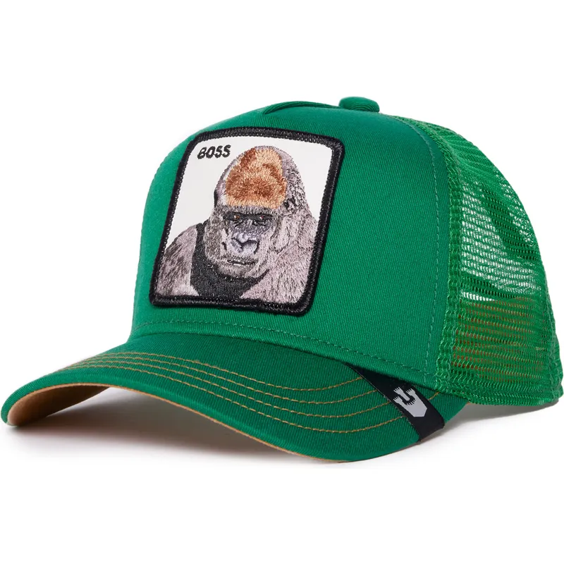 siltovka-zaoblena-zelena-snapback-pre-deti-boss-shot-caller-the-farm-goorin-bros