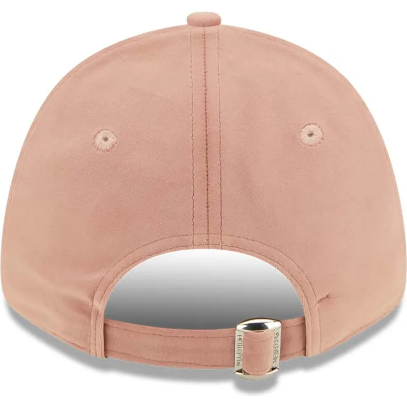 siltovka-zaoblena-ruzova-nastavitelny-9forty-velour-new-york-yankees-mlb-new-era