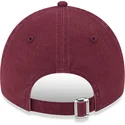 verstellbare-9twenty-league-essential-kappe-in-weinrot-der-los-angeles-dodgers-mlb-von-new-era