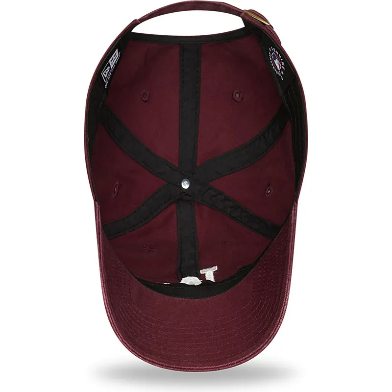 siltovka-zaoblena-cervena-nastavitelny-9twenty-league-essential-los-angeles-dodgers-mlb-new-era