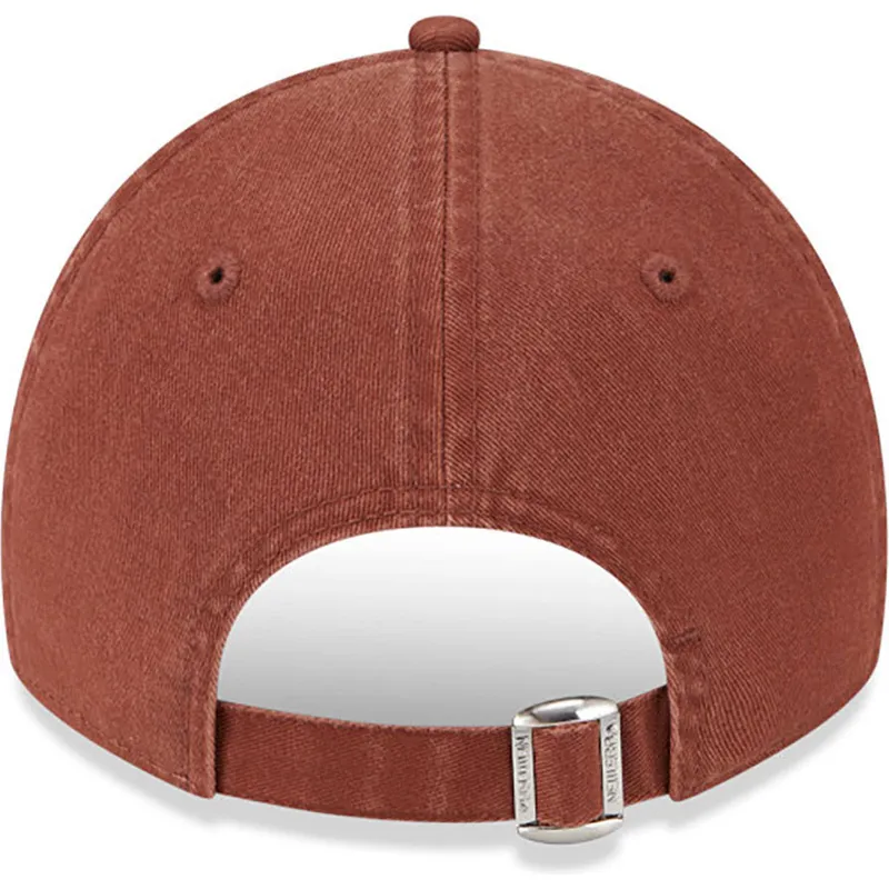 cap-zaoblena-brown-adjustable-strap-9twenty-league-essential-new-york-yankees-mlb-new-era