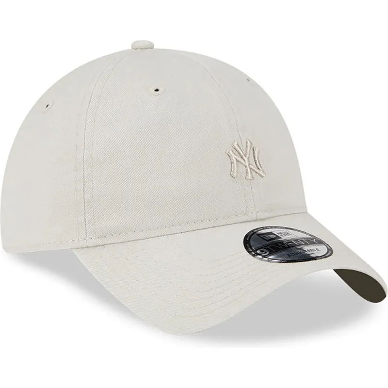 siltovka-zaoblena-bezova-nastavitelny-9twenty-mini-new-york-yankees-mlb-new-era