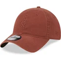 siltovka-zaoblena-hneda-nastavitelny-9twenty-mini-new-york-yankees-mlb-new-era