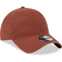 siltovka-zaoblena-hneda-nastavitelny-9twenty-mini-new-york-yankees-mlb-new-era