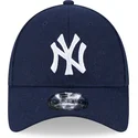 siltovka-zaoblena-tmavomodra-nastavitelny-9forty-essential-melton-wool-new-york-yankees-mlb-new-era