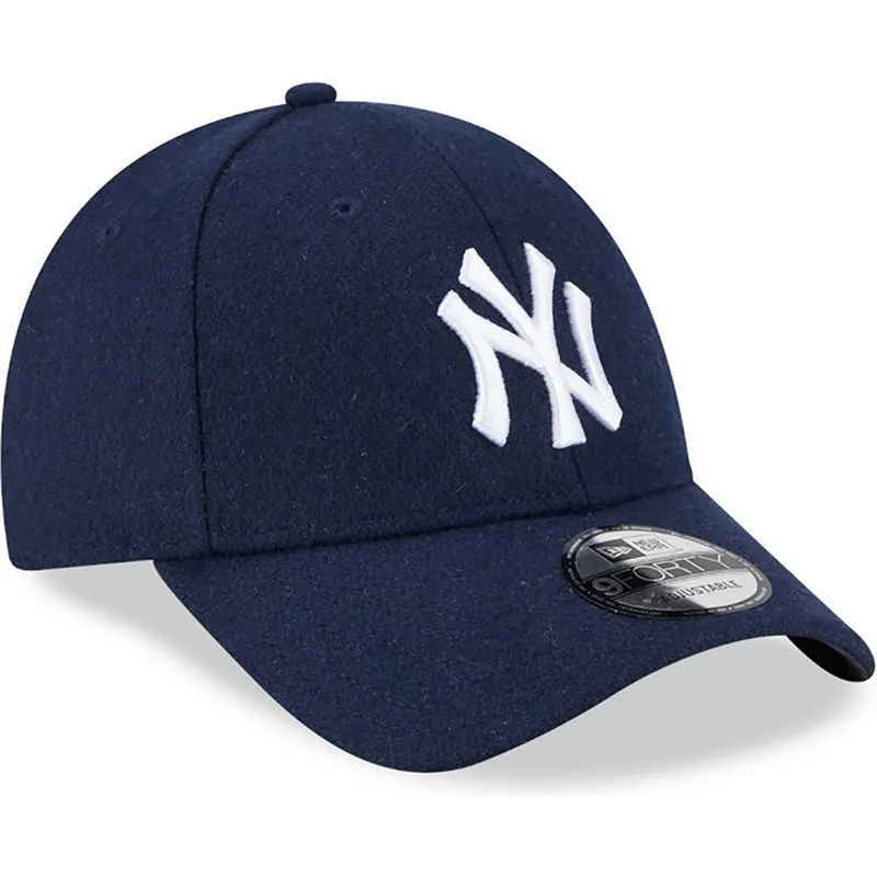 siltovka-zaoblena-tmavomodra-nastavitelny-9forty-essential-melton-wool-new-york-yankees-mlb-new-era