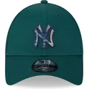 siltovka-zaoblena-zelena-nastavitelny-9forty-check-infill-new-york-yankees-mlb-new-era