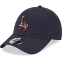 siltovka-zaoblena-tmavomodra-nastavitelny-9forty-check-infill-los-angeles-dodgers-mlb-new-era