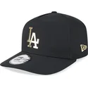 siltovka-zaoblena-cierna-snapback-a-frame-foil-pack-los-angeles-dodgers-mlb-new-era