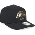 siltovka-zaoblena-cierna-snapback-a-frame-foil-pack-los-angeles-lakers-nba-new-era