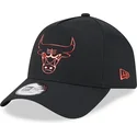 siltovka-zaoblena-cierna-snapback-a-frame-foil-pack-chicago-bulls-nba-new-era
