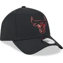 siltovka-zaoblena-cierna-snapback-a-frame-foil-pack-chicago-bulls-nba-new-era