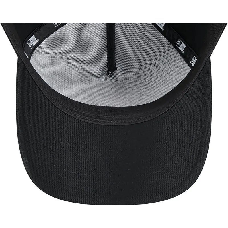 schwarze-gebogene-snapback-kappe-a-frame-foil-pack-der-chicago-bulls-nba-von-new-era