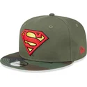 siltovka-rovna-zelena-snapback-pre-deti-9fifty-superman-dc-comics-new-era