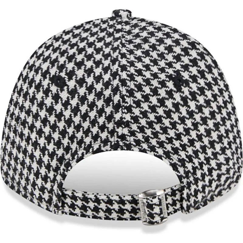 siltovka-zaoblena-cierna-nastavitelny-9forty-houndstooth-new-york-yankees-mlb-new-era