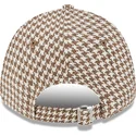 siltovka-zaoblena-hneda-nastavitelny-9forty-houndstooth-new-york-yankees-mlb-new-era