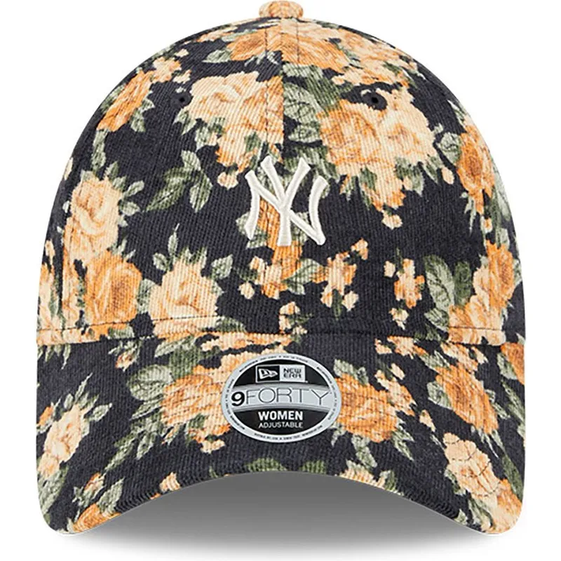 siltovka-zaoblena-tmavomodra-nastavitelny-9forty-floral-cord-new-york-yankees-mlb-new-era