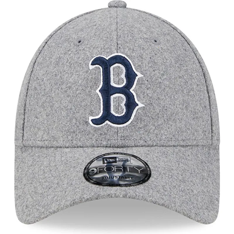 siltovka-zaoblena-siva-nastavitelny-9forty-essential-melton-wool-boston-red-sox-mlb-new-era