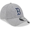 siltovka-zaoblena-siva-nastavitelny-9forty-essential-melton-wool-boston-red-sox-mlb-new-era