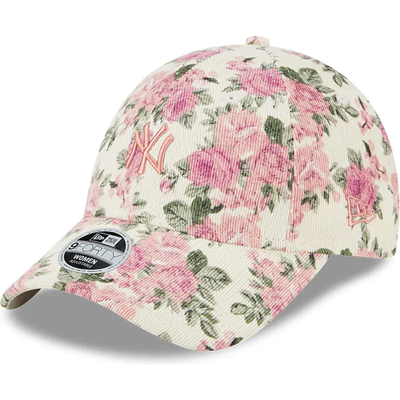 siltovka-zaoblena-bezova-nastavitelny-rosa-9forty-floral-cord-new-york-yankees-mlb-new-era siltovka-zaoblena-bezova-nastavitelny-rosa-9forty-floral-cord-new-york-yankees-mlb-new-era