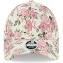 siltovka-zaoblena-bezova-nastavitelny-rosa-9forty-floral-cord-new-york-yankees-mlb-new-era