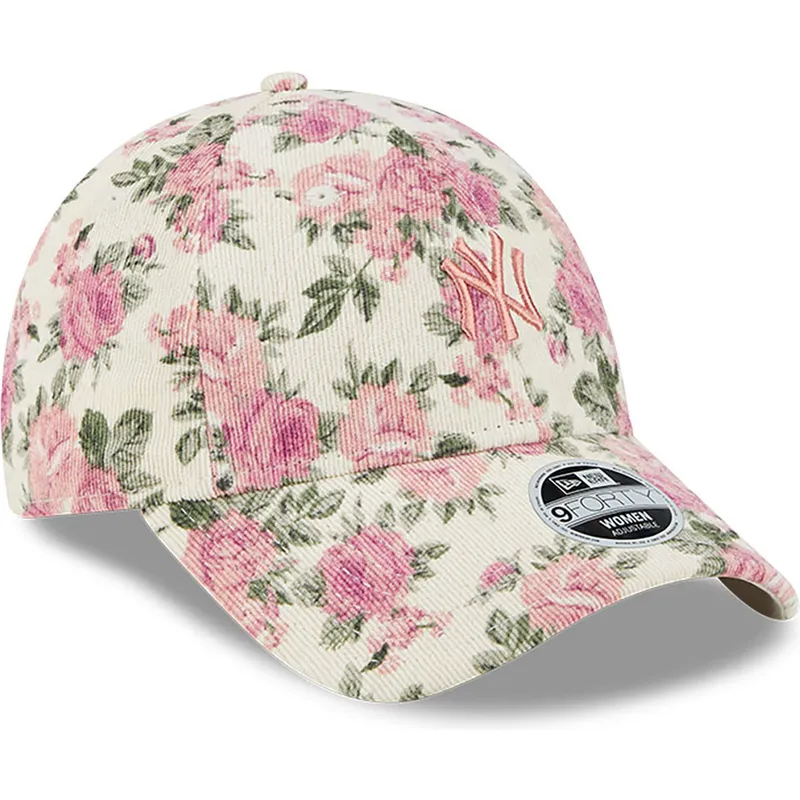 siltovka-zaoblena-bezova-nastavitelny-rosa-9forty-floral-cord-new-york-yankees-mlb-new-era siltovka-zaoblena-bezova-nastavitelny-rosa-9forty-floral-cord-new-york-yankees-mlb-new-era
