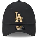 siltovka-zaoblena-cierna-nastavitelny-dorado-9forty-league-essential-los-angeles-dodgers-mlb-new-era